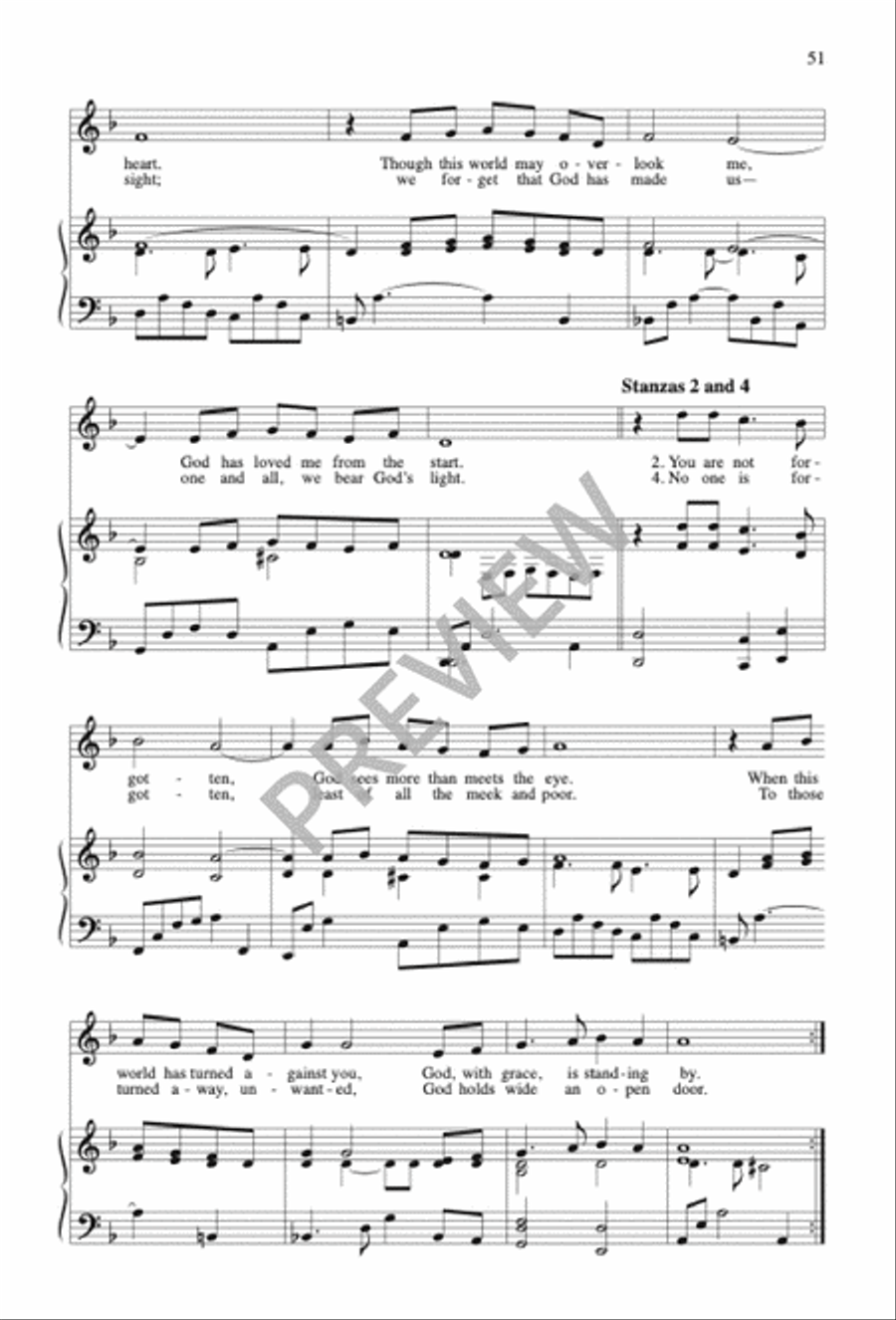 Sing No Empty Alleluias Sacred scores gallery preview page 48