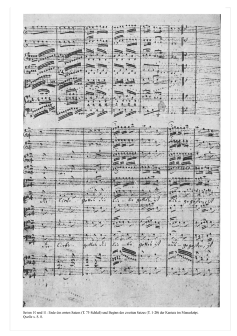 The love God bears us (Die Liebe Gottes ist ausgegossen) 4-Part scores gallery preview page 11