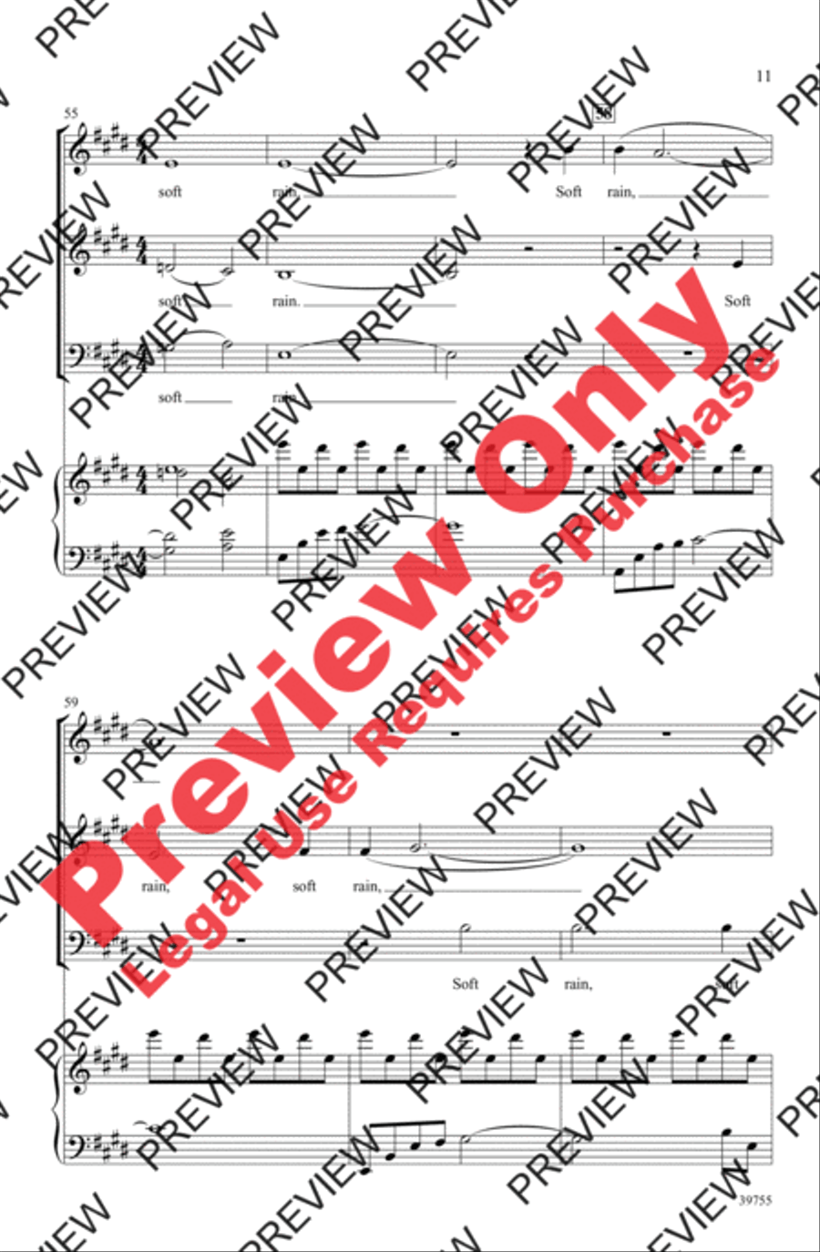There Will Come Soft Rains 3-Part scores gallery preview page 11