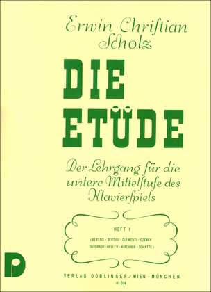 Book cover for Die Etude Band 1