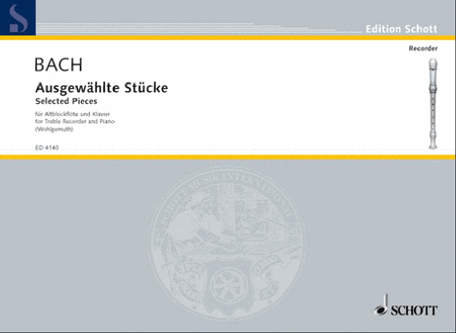 Selected Pieces Selected Pieces Alto Recorder scores gallery preview page 1