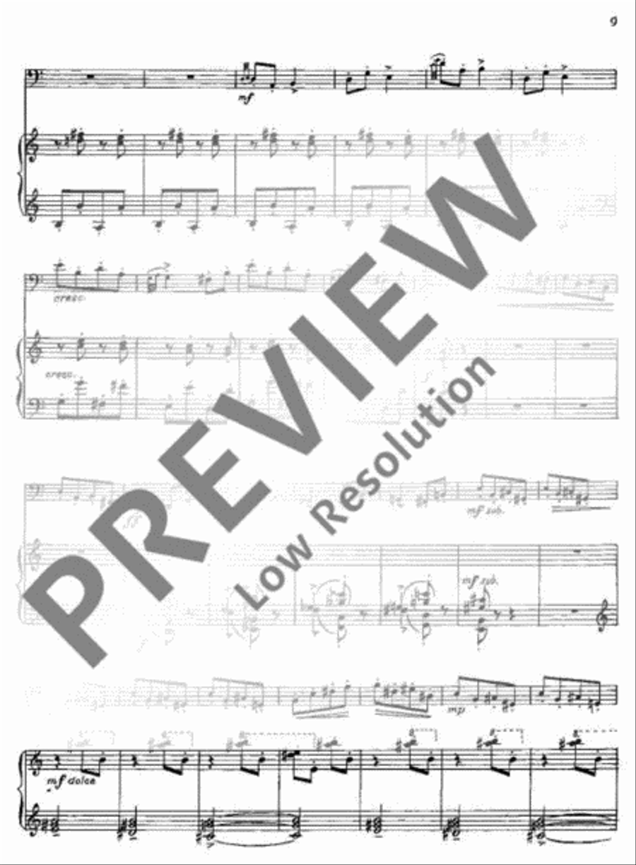 Miniaturen Miniaturen Bassoon scores gallery preview page 10
