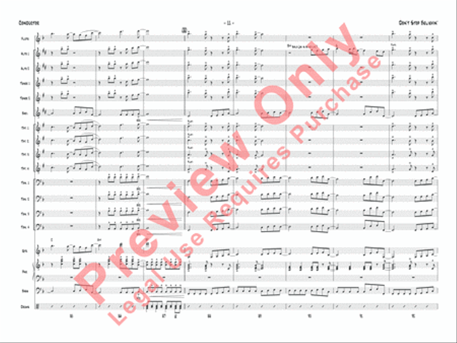 Don't Stop Believin' Jazz Ensemble scores gallery preview page 14
