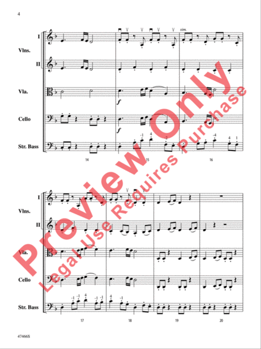 Ante Meridian String Orchestra scores gallery preview page 5