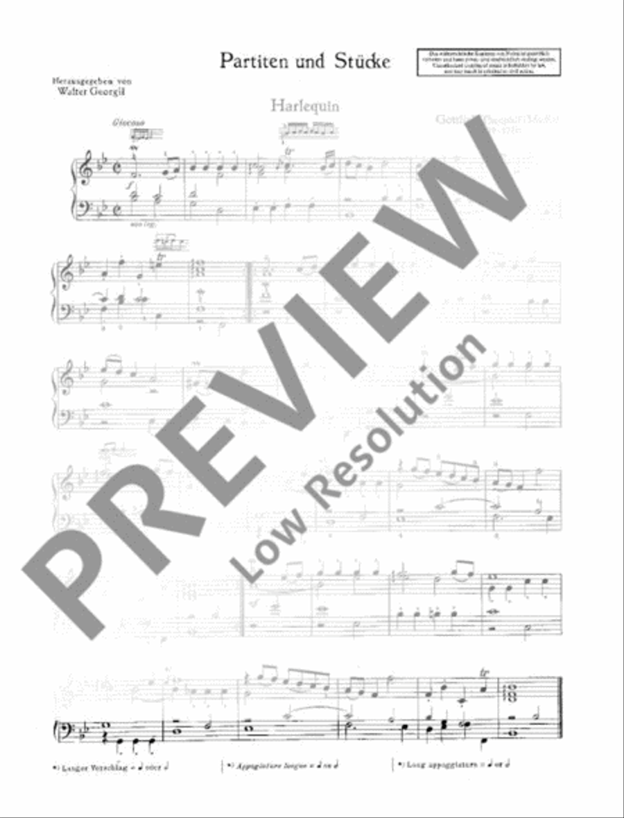 Partitas and Pieces Harpsichord scores gallery preview page 8