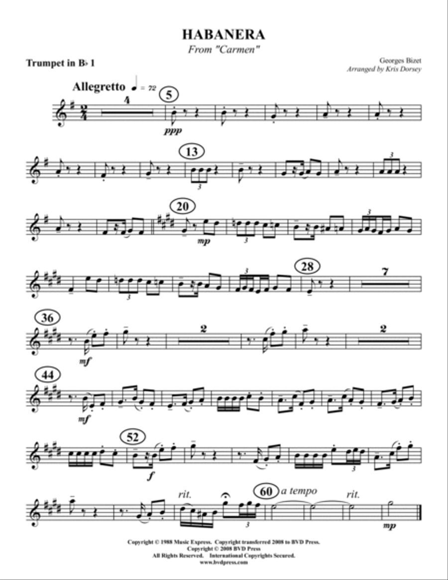 Habanera from 