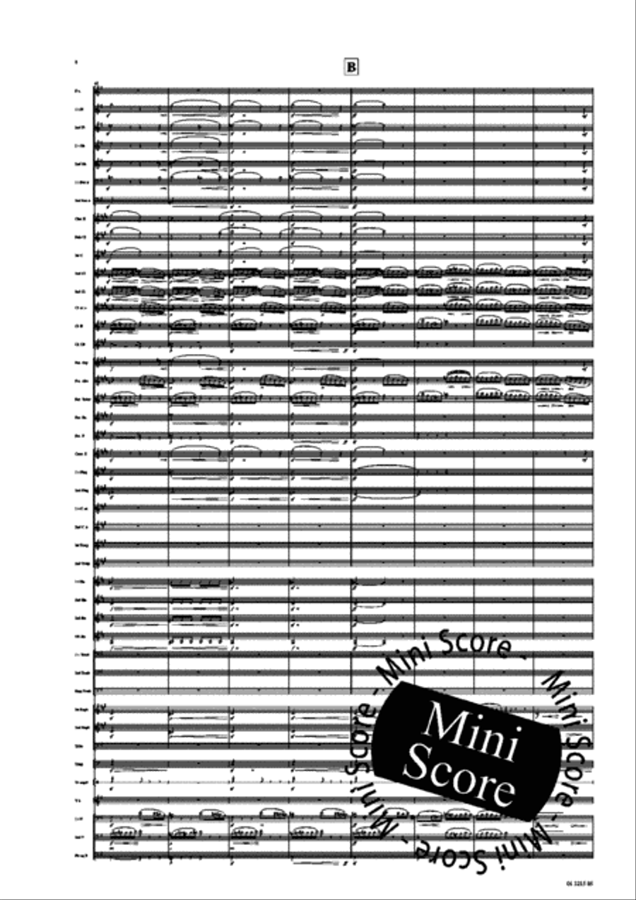 Ma Vlast Concert Band scores gallery preview page 10