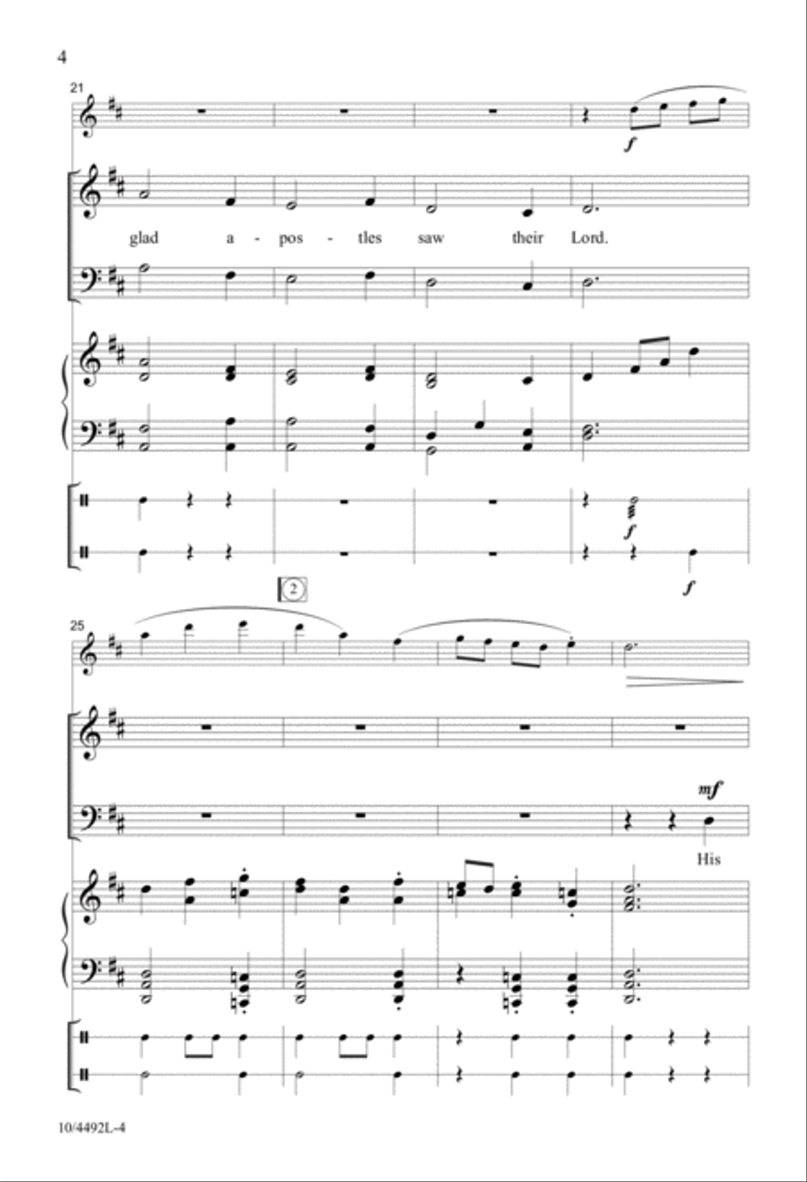 A Gaelic Easter Celebration 2-Part scores gallery preview page 4