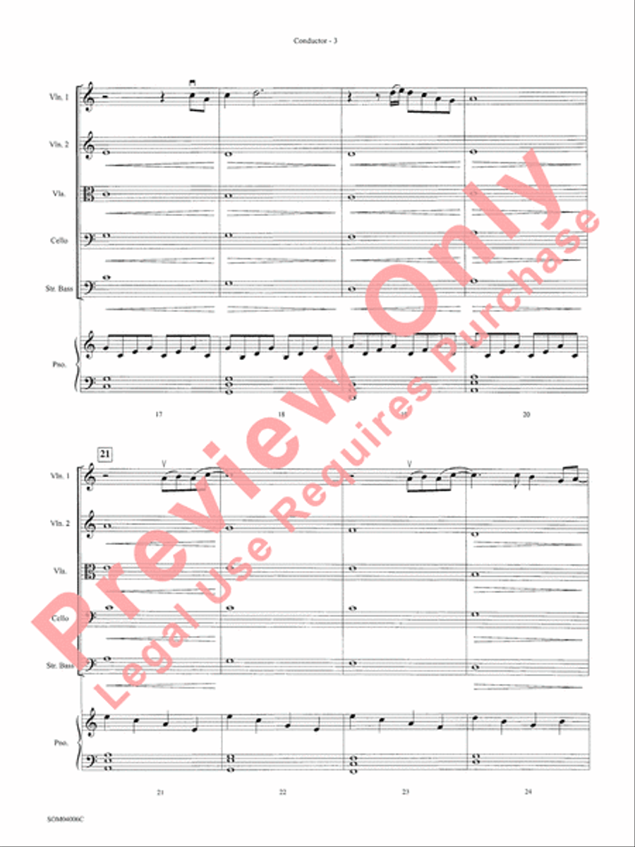 Into the West (from The Lord of the Rings: The Return of the King) String Orchestra scores gallery preview page 6