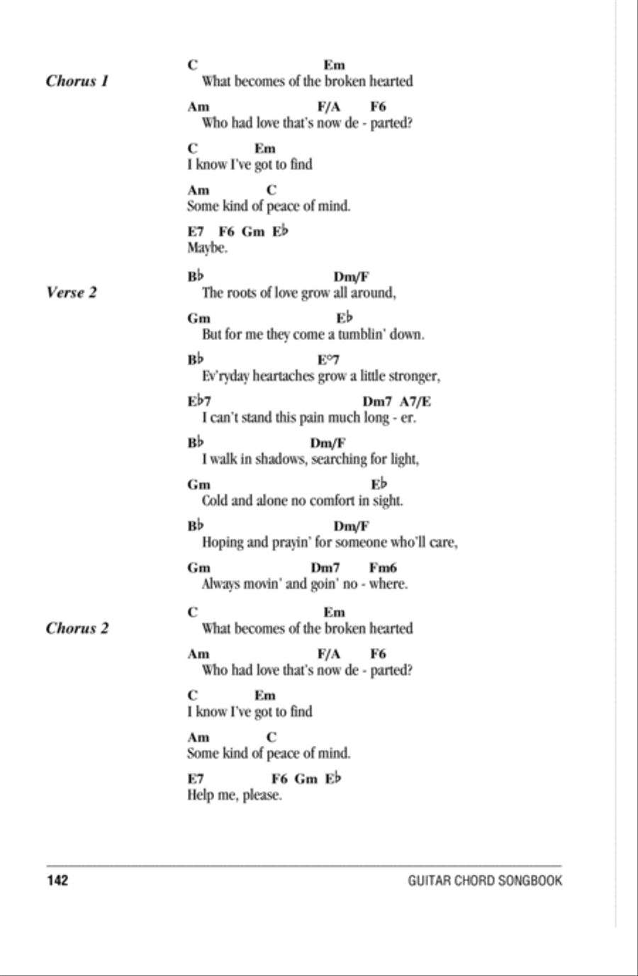 What Becomes Of The Broken Hearted Acoustic Guitar scores gallery preview page 2