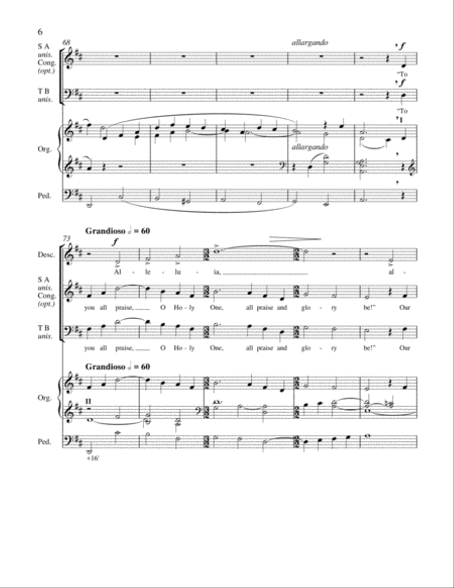 When Music Wakes My Sleeping Heart 4-Part scores gallery preview page 7