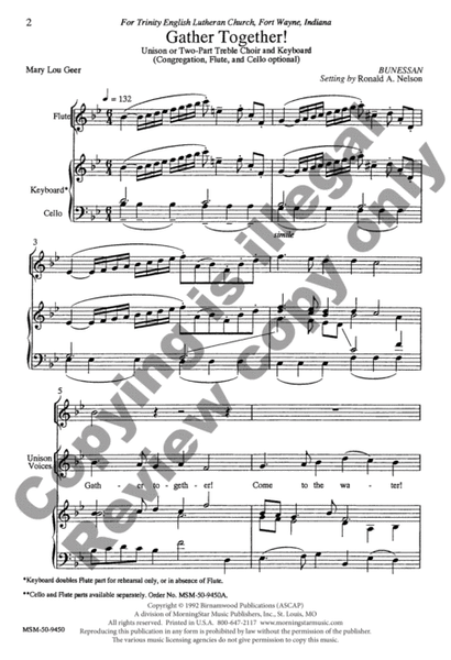 Gather Together (Choral Score)