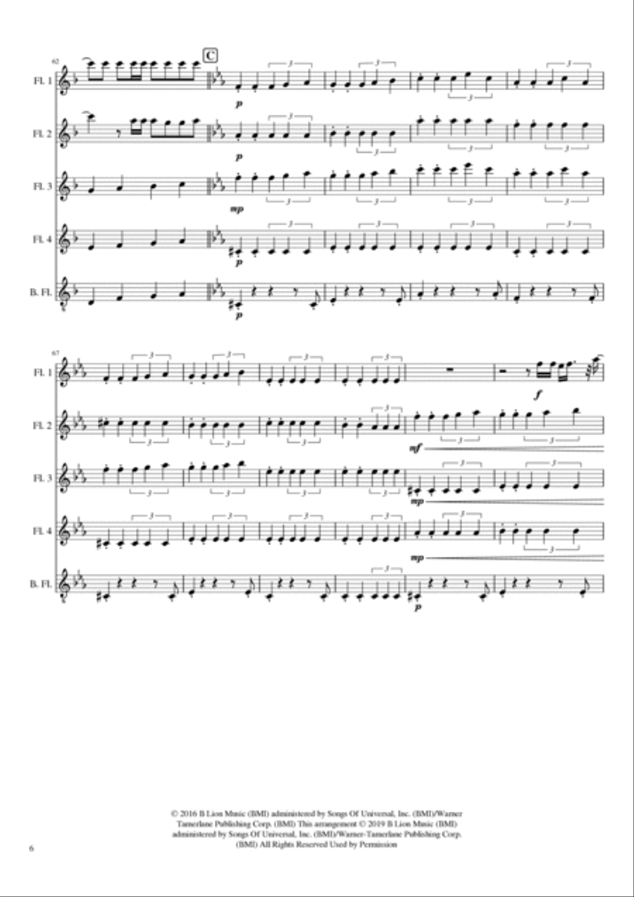 Epilogue Woodwind Quintet scores gallery preview page 6