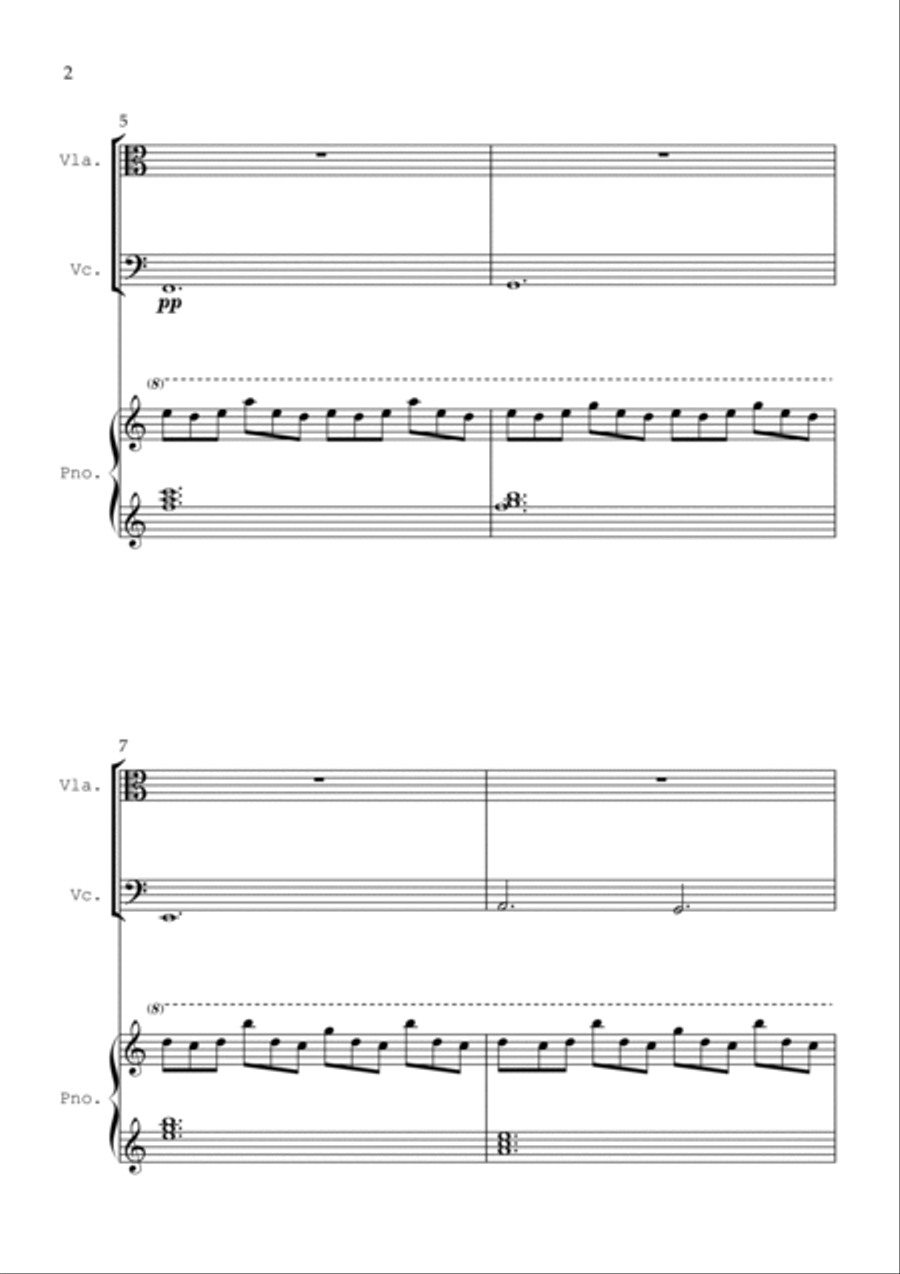 Forbidden Colours Forbidden Colours Cello scores gallery preview page 2