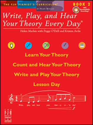 Book cover for Write, Play, and Hear Your Theory Every Day, Book 2