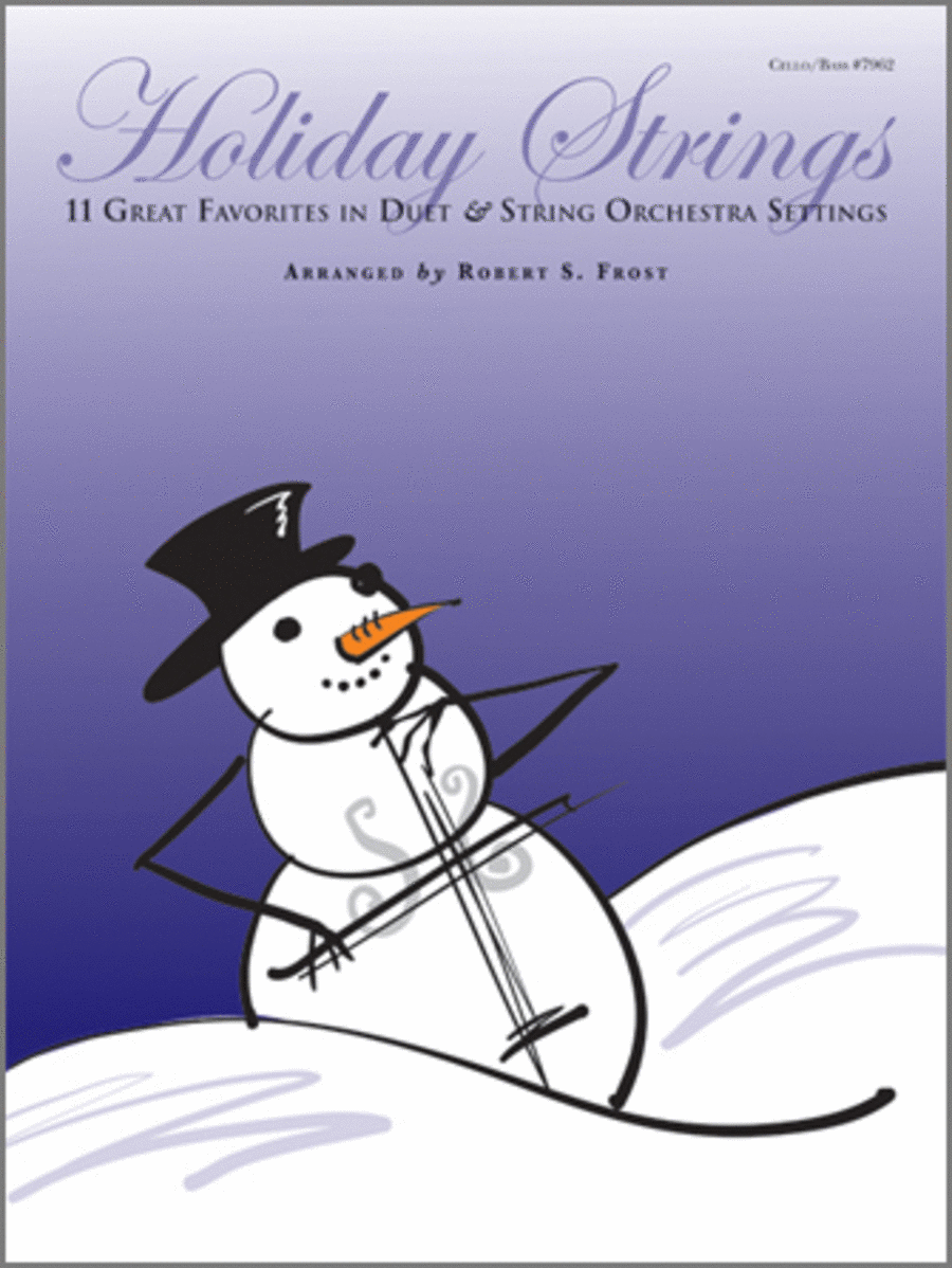 Holiday Strings (Score) String Orchestra scores gallery preview page 1