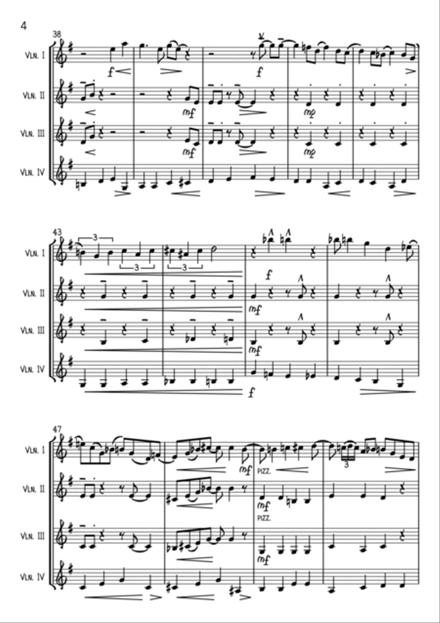 L-O-V-E L-O-V-E Violin scores gallery preview page 4