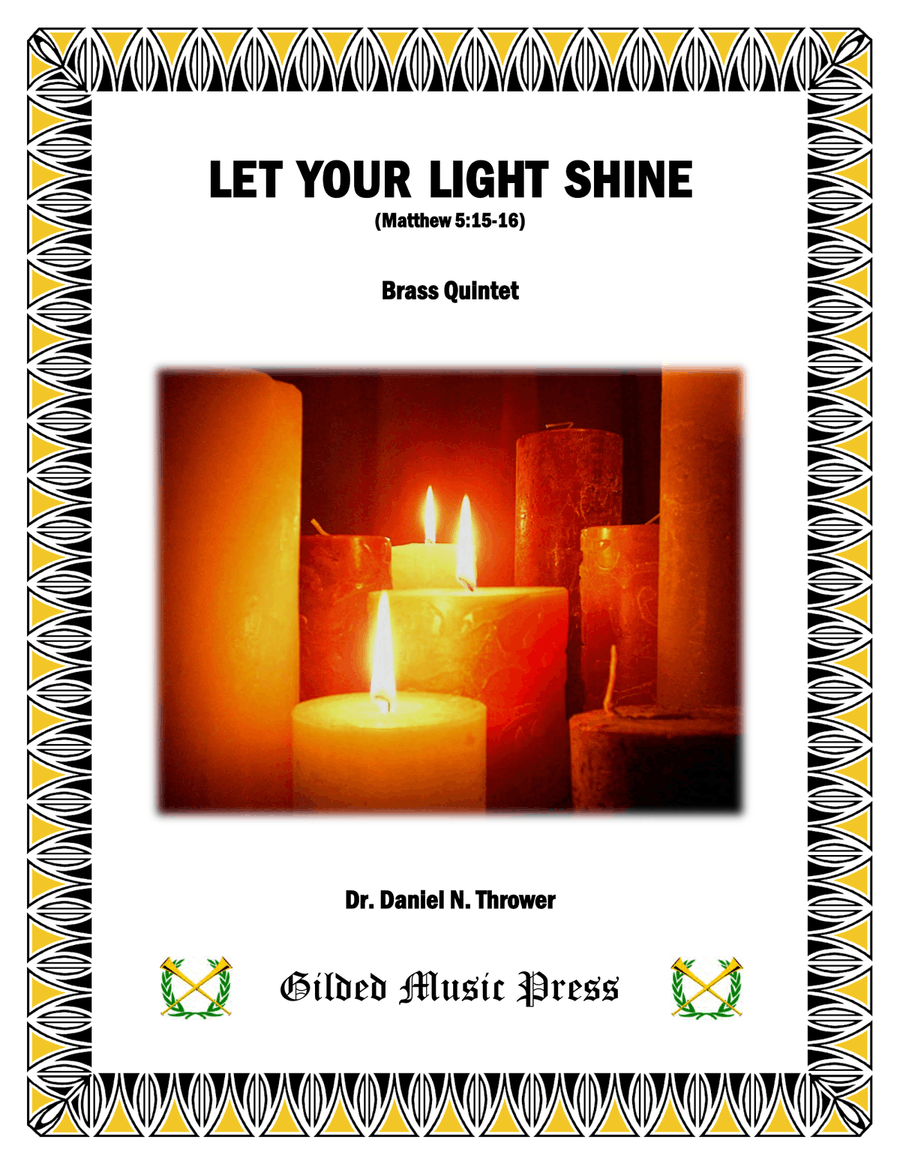 Let Your Light Shine, Op. 128 Brass Quintet scores gallery preview page 1