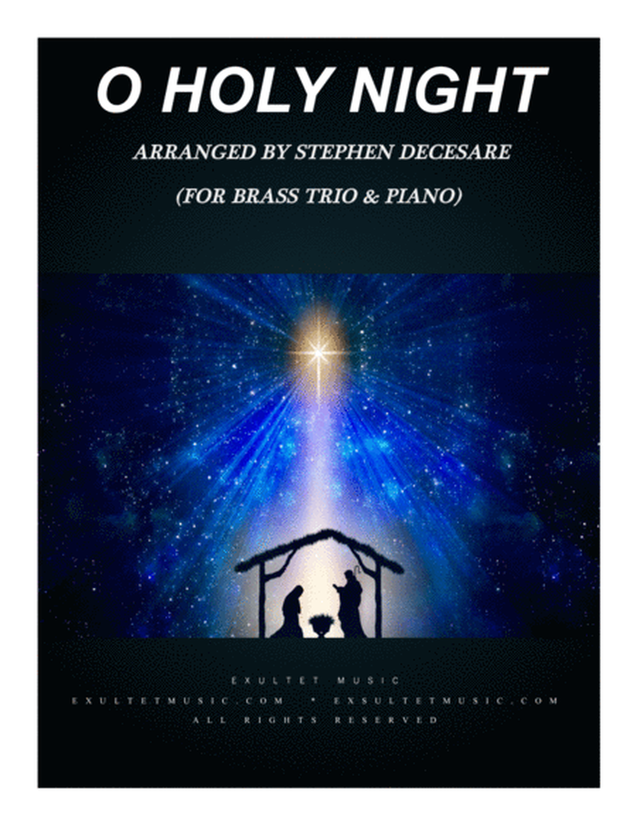 O Holy Night (for Brass Trio and Piano) image number null