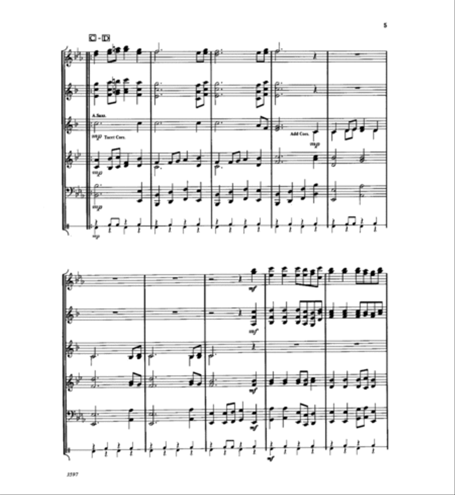 Festival Royale Festival Royale Concert Band scores gallery preview page 4