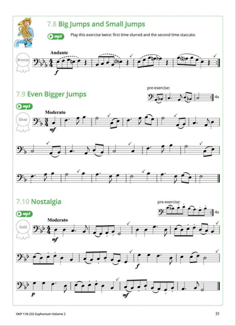 Learning Music Together Vol. 2 Baritone Horn scores gallery preview page 5