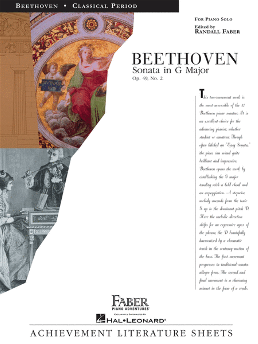 Sonata in G Major Op. 49, No. 2 Piano Method scores gallery preview page 1