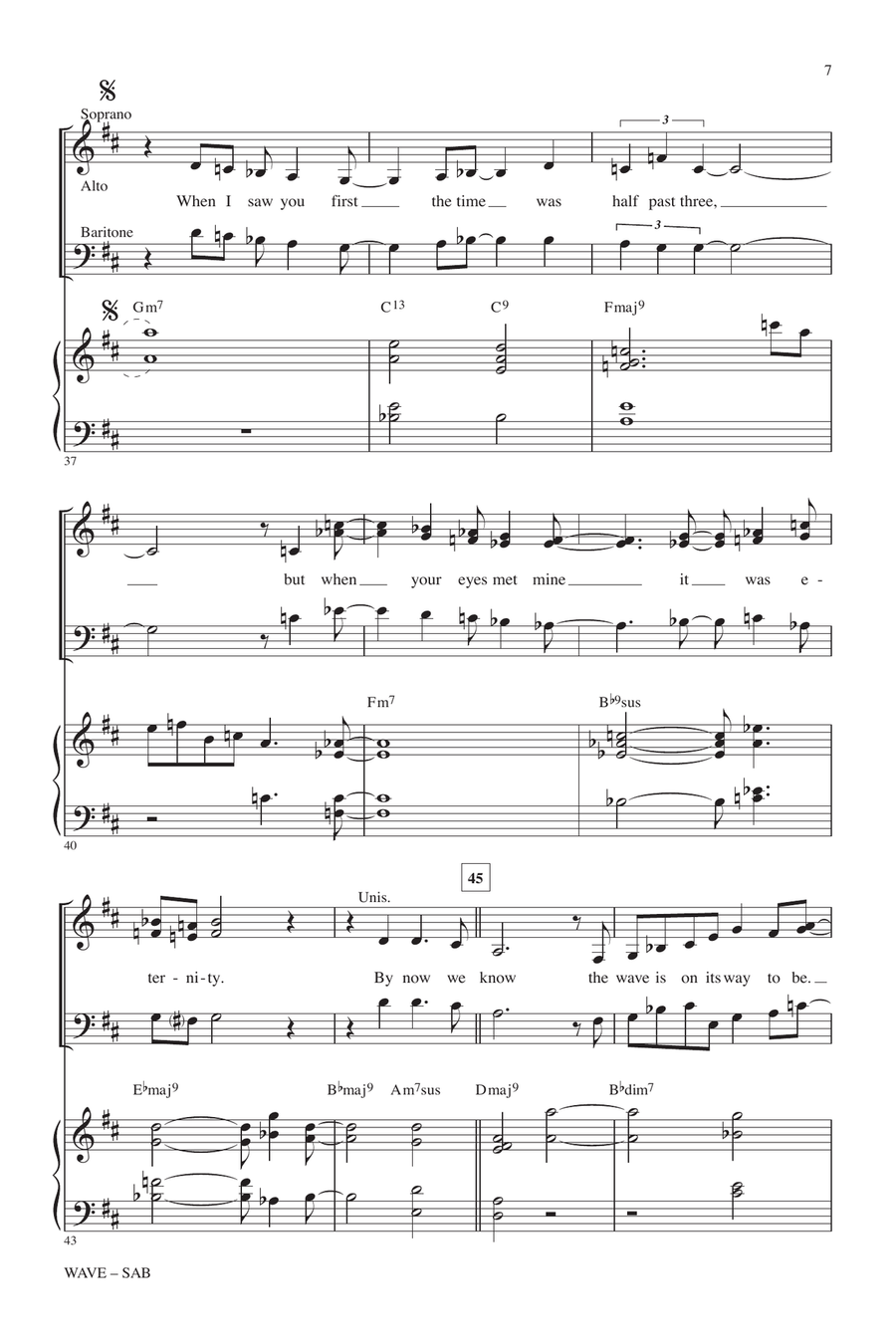Wave Wave 3-Part scores gallery preview page 5