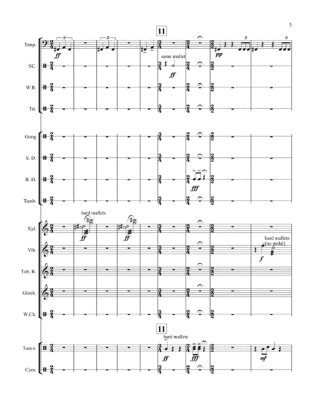 Venom (Concerto for Percussion Ensemble) Score and Parts image number null