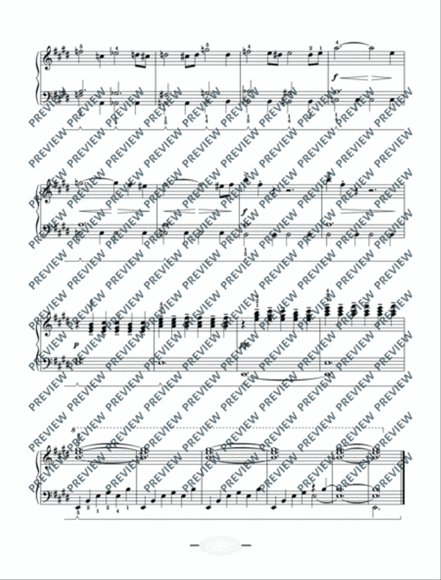 Scheherazade Piano Solo scores gallery preview page 10