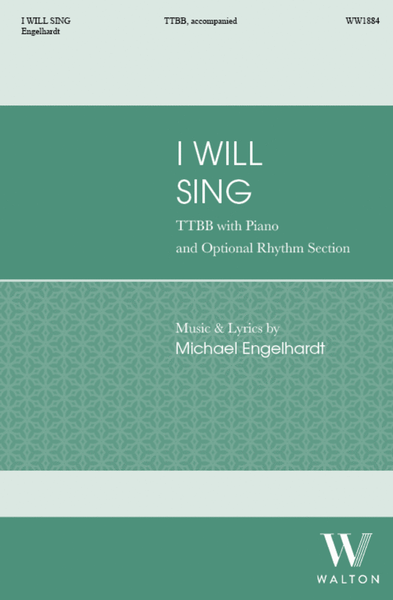 I Will Sing (TTBB) image number null