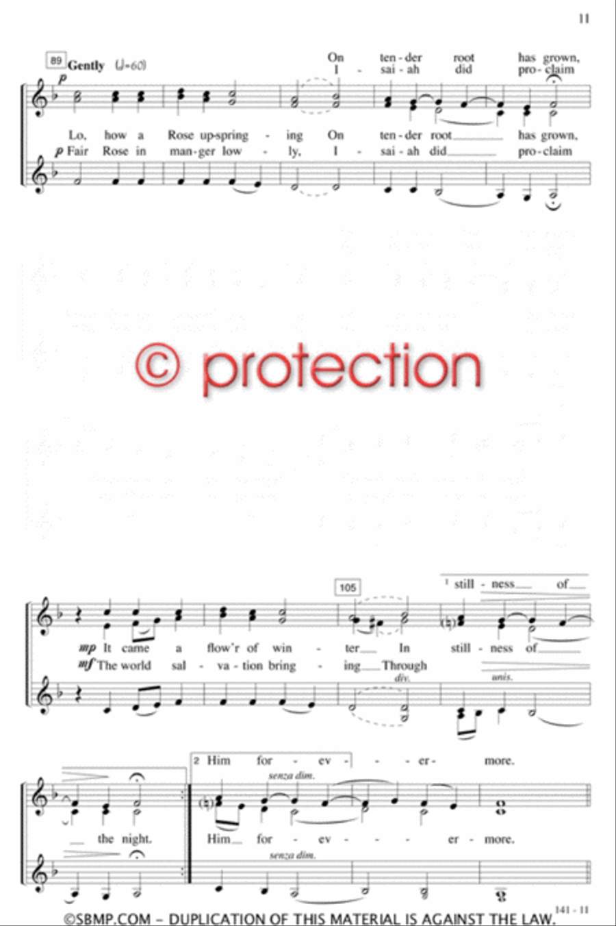 Sing We Now of Christmas - SSA Octavo SSA scores gallery preview page 11