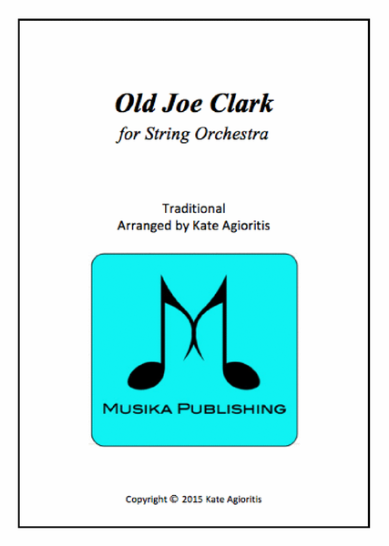 Old Joe Clark - for String Orchestra image number null