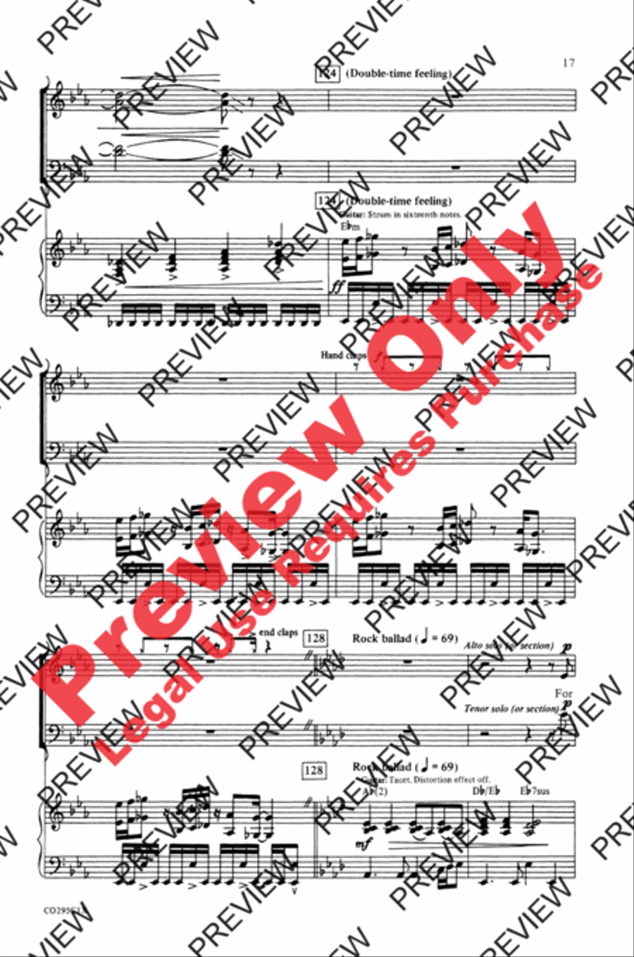 The Best of Bond (A Medley) 4-Part scores gallery preview page 16