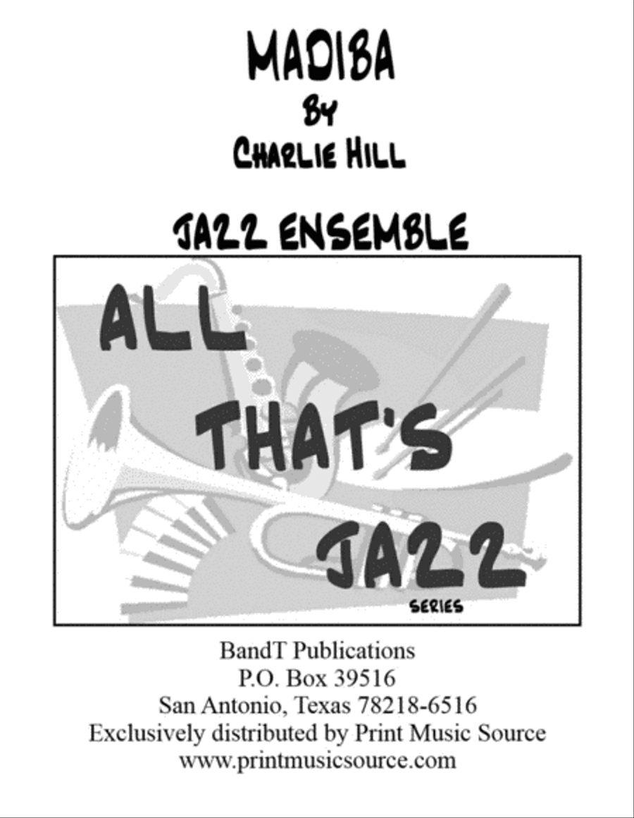 Madiba Jazz Ensemble scores gallery preview page 1