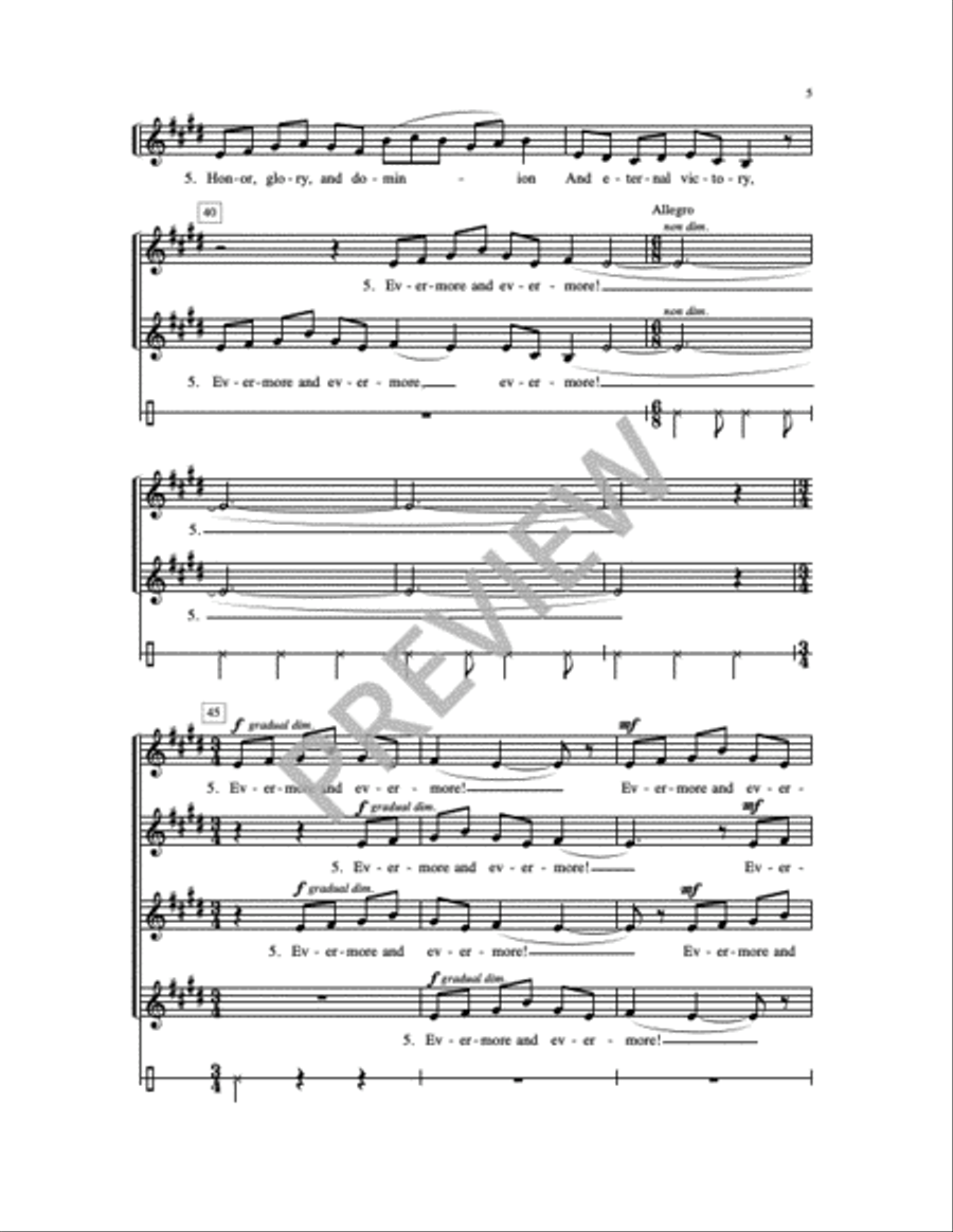 Of the Father's Love Begotten 2-Part scores gallery preview page 2