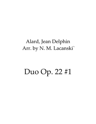 Duo Op. 22 #1