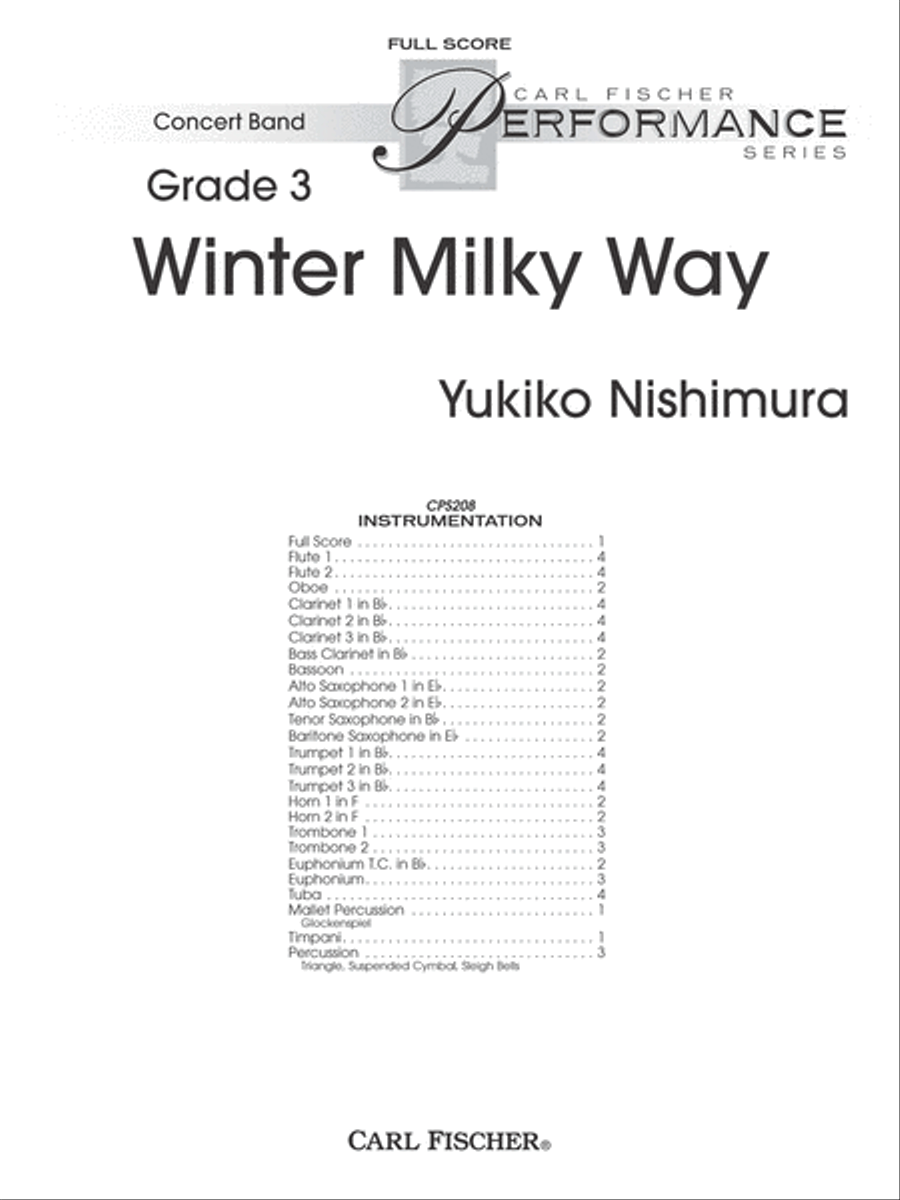 Book cover for Winter Milky Way