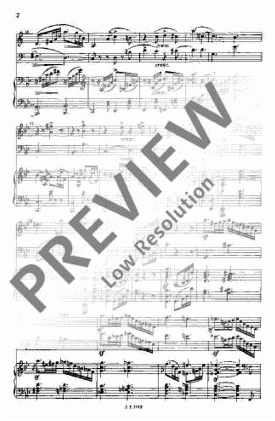Piano Trio G minor Piano Trio scores gallery preview page 5