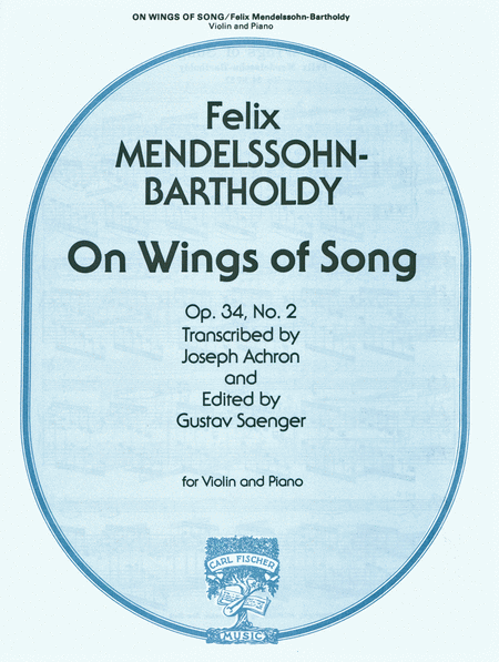 On Wings of Song, Op. 34, No. 2