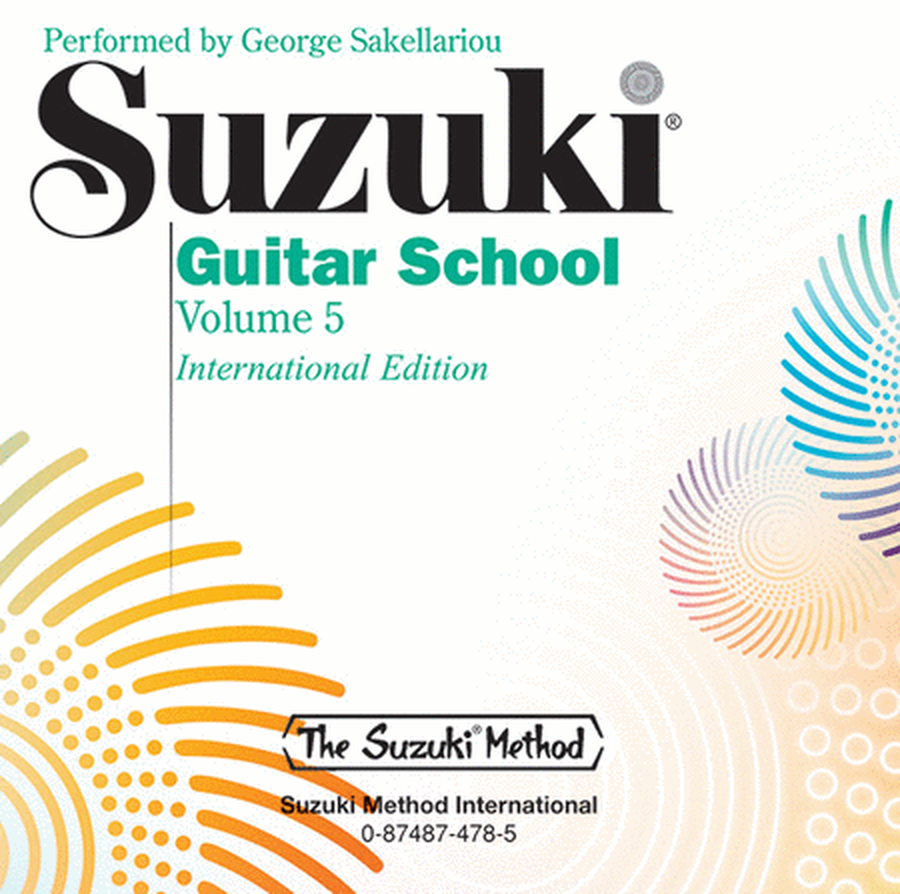 Suzuki Guitar School, Volume 5 image number null