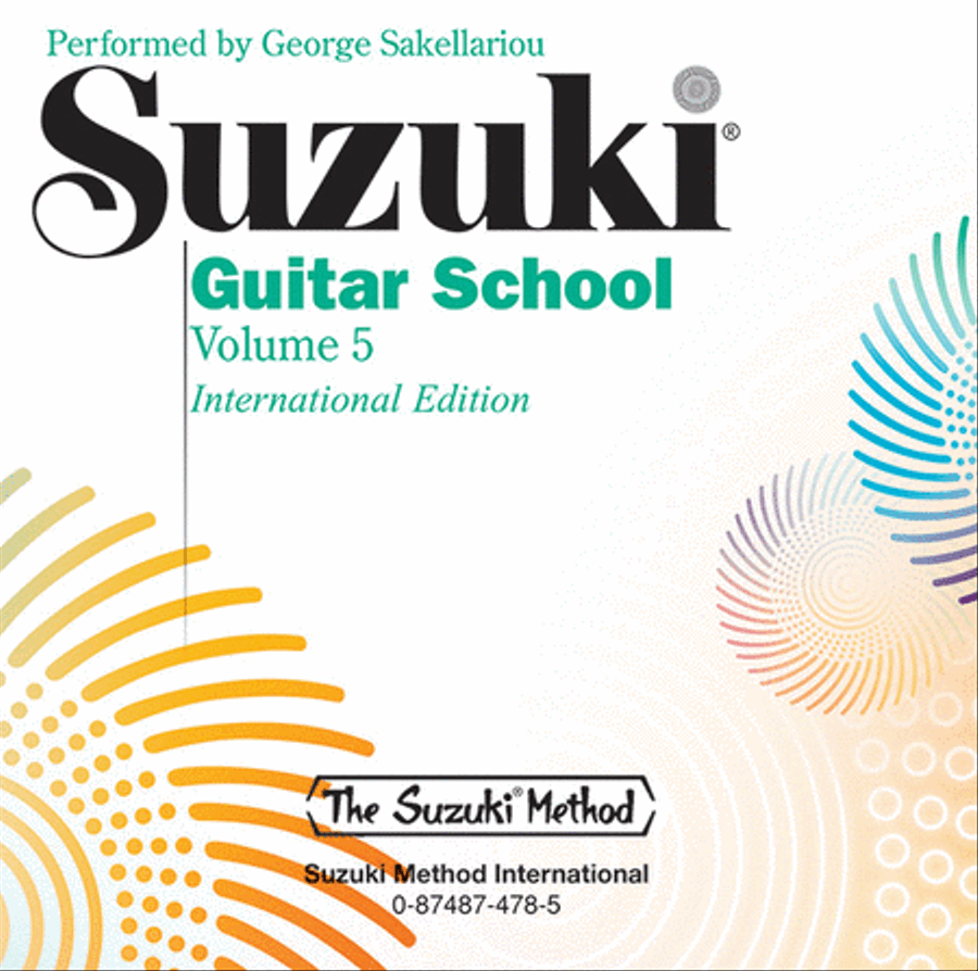 Suzuki Guitar School, Volume 5 Guitar scores gallery preview page 1