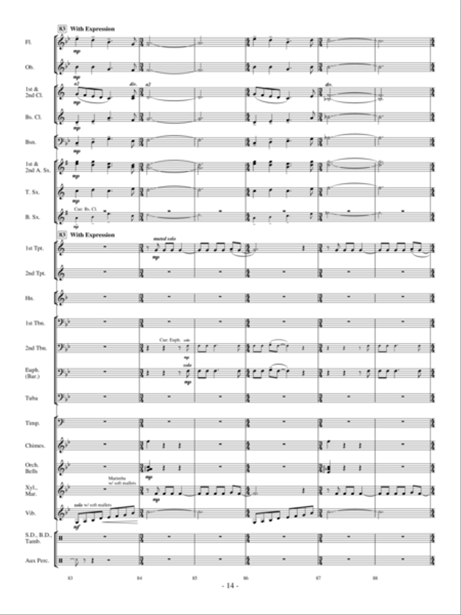 Andromeda Concert Band scores gallery preview page 13