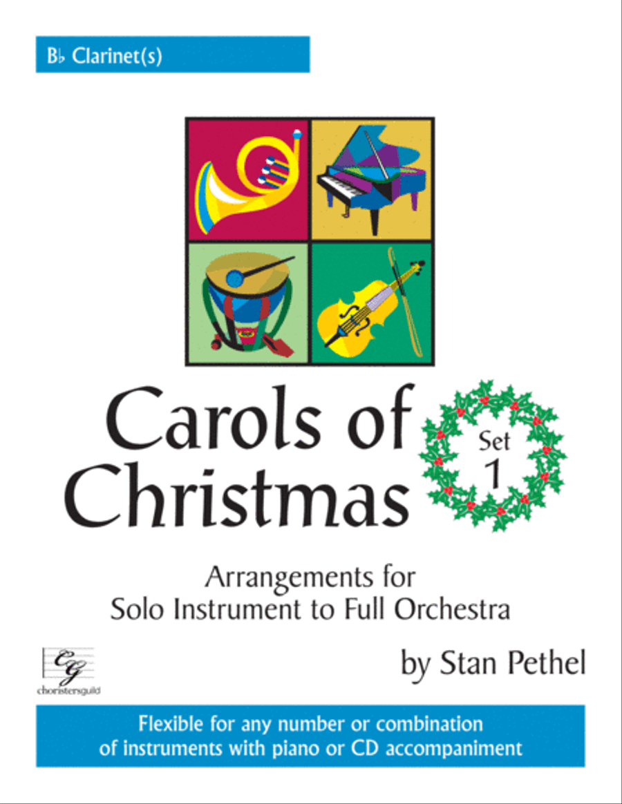 Carols of Christmas, Set 1 - Bb Clarinet B-Flat Clarinet scores gallery preview page 2
