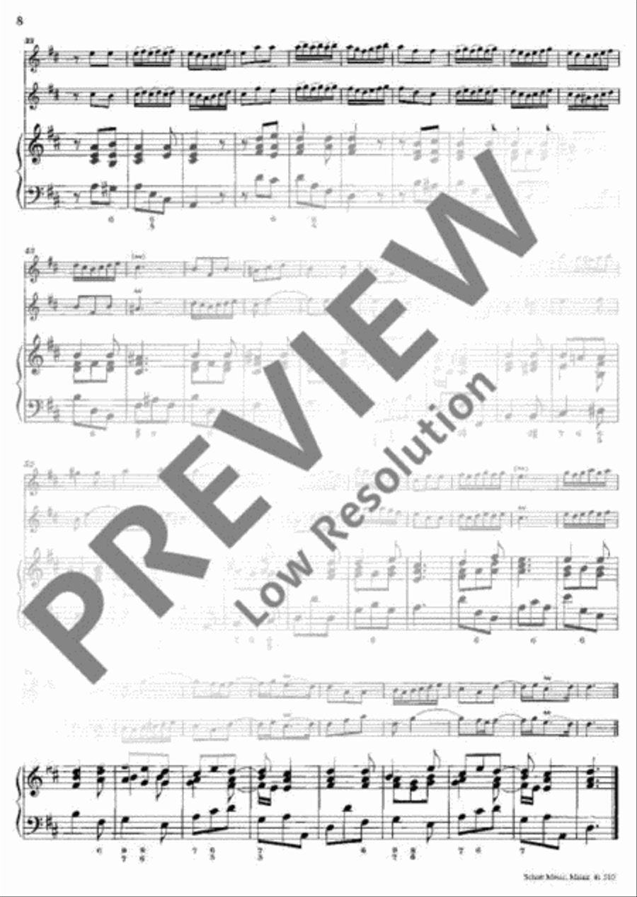 Triosonata Flute scores gallery preview page 9