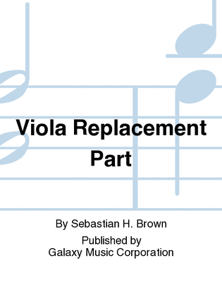 Book cover for Sebastian Suite: Six Easy Movements in the Style of the Seventeenth Century (Viola Replacement Pt)