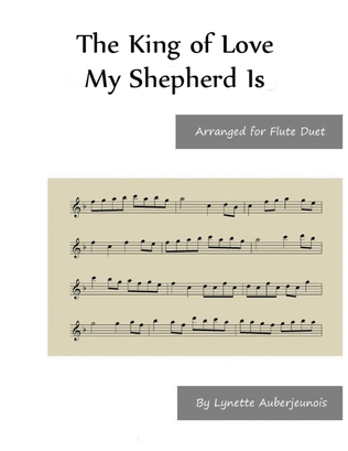 Book cover for The King of Love My Shepherd Is - Flute Duet