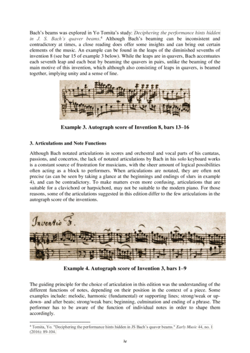Invention 15 in B minor BWV 786 Blankenheim / Rosar Edition