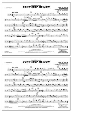 Book cover for Don't Stop Me Now - 2nd Trombone