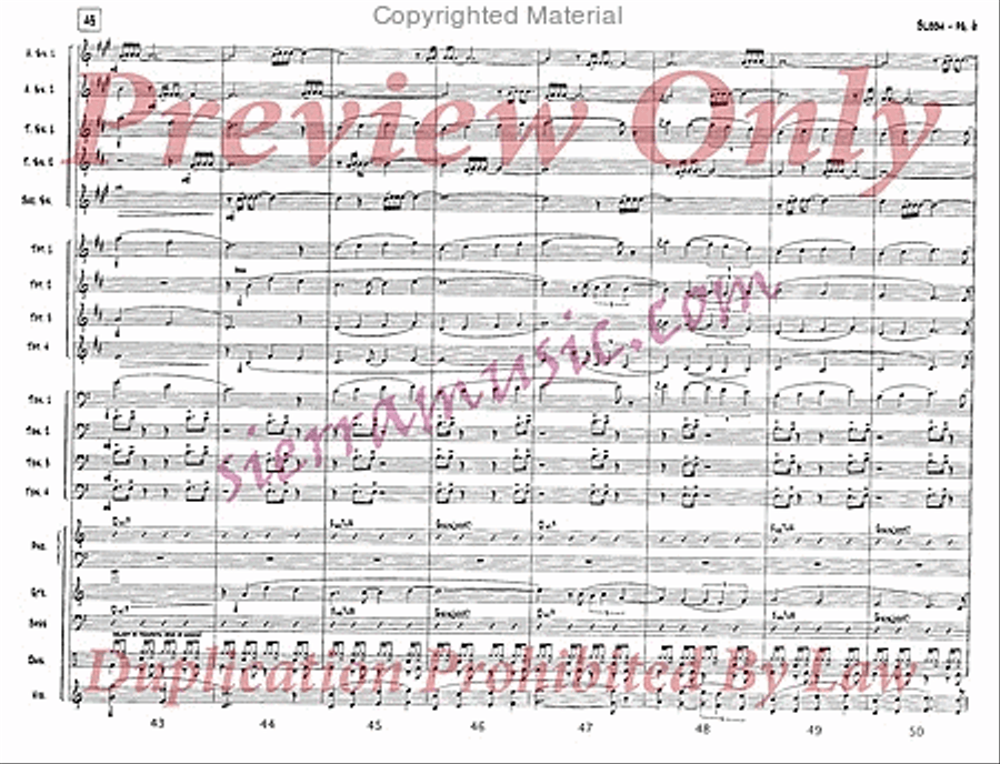 Bloom Jazz Ensemble scores gallery preview page 7