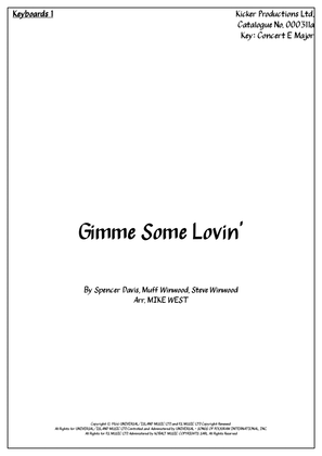 Book cover for Gimme Some Lovin'